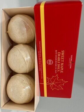 Young Living Sweet Maple Bath Bomb Gift Set – New in Box 🎁🛁